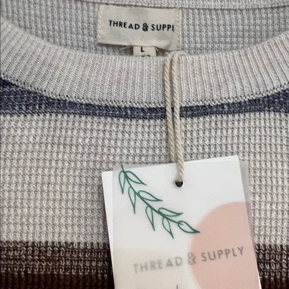 Thread & Supply Women's Multicolor Striped Sweater - Picture 2 of 2